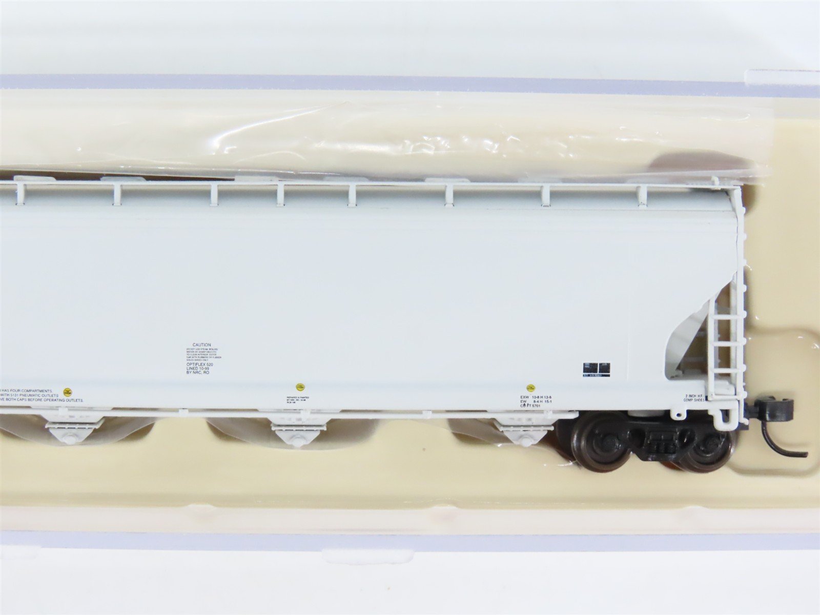 N Atlas 50000213 HHCX Huntsman ACF 5701 Plastics 4-Bay Covered Hopper #36720