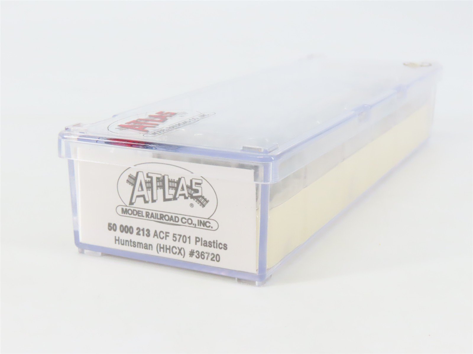 N Atlas 50000213 HHCX Huntsman ACF 5701 Plastics 4-Bay Covered Hopper #36720