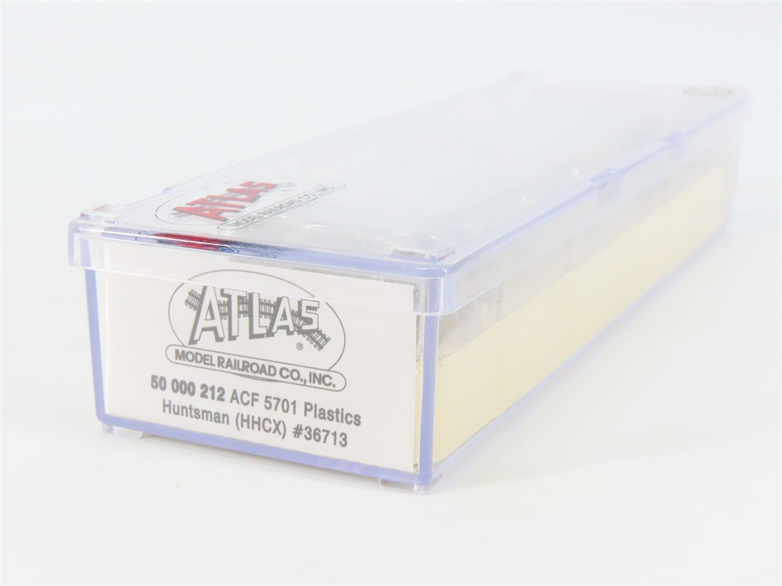 N Atlas 50000212 HHCX Huntsman ACF 5701 Plastics 4-Bay Covered Hopper #36713