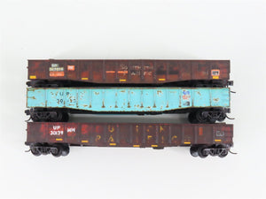 N Scale Micro-Trains MTL 99301890 UP Union Pacific Tie Loader 3-Car Runner Pack