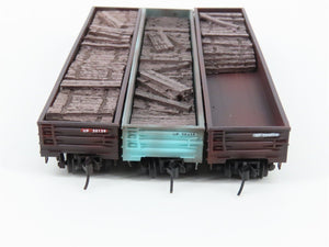 N Scale Micro-Trains MTL 99301890 UP Union Pacific Tie Loader 3-Car Runner Pack