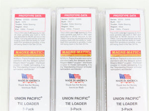 N Scale Micro-Trains MTL 99301890 UP Union Pacific Tie Loader 3-Car Runner Pack