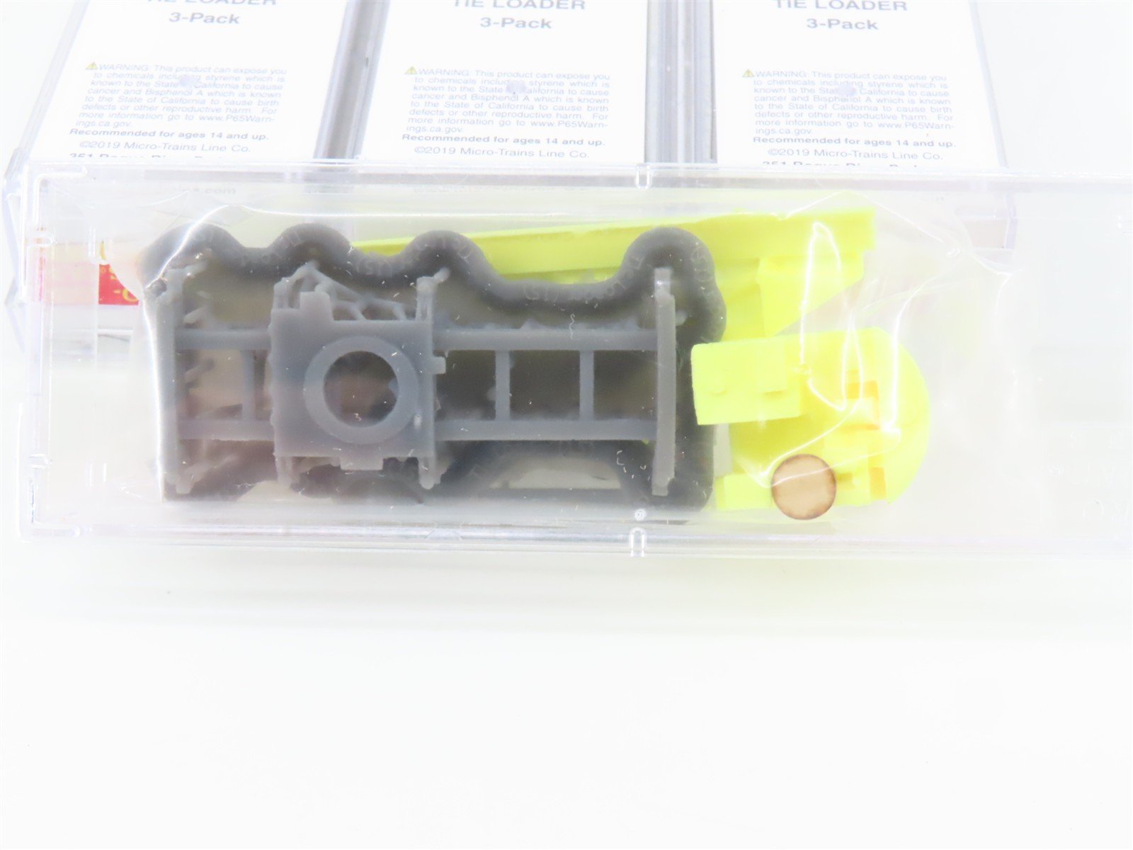 N Scale Micro-Trains MTL 99301890 UP Union Pacific Tie Loader 3-Car Runner Pack