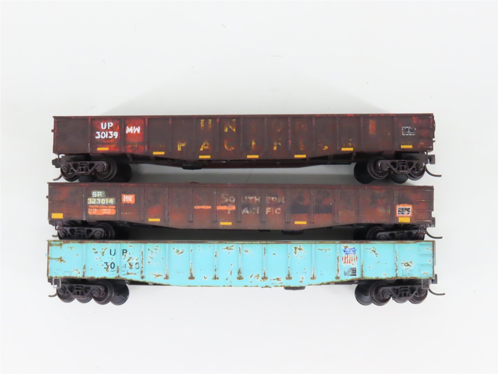 N Scale Micro-Trains MTL 99301890 UP Union Pacific Tie Loader 3-Car Runner Pack
