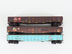 N Scale Micro-Trains MTL 99301890 UP Union Pacific Tie Loader 3-Car Runner Pack