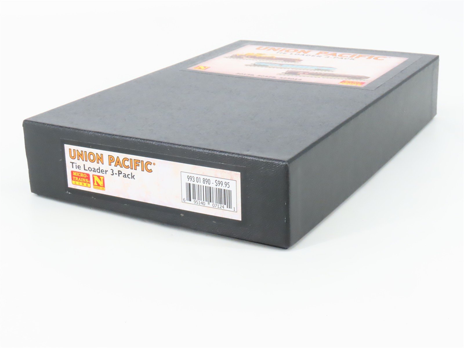 N Scale Micro-Trains MTL 99301890 UP Union Pacific Tie Loader 3-Car Runner Pack
