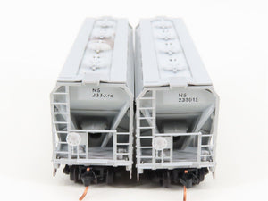 N Scale Micro-Trains MTL 09244460 NS Graffiti 2-Bay Hopper 2-Car Runner Pack