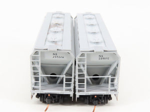N Scale Micro-Trains MTL 09244460 NS Graffiti 2-Bay Hopper 2-Car Runner Pack