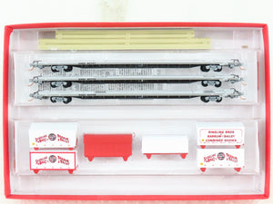 N Micro-Trains MTL 99300039 Ringling Bros Flatcar w/Loads 3-Car Runner Pack