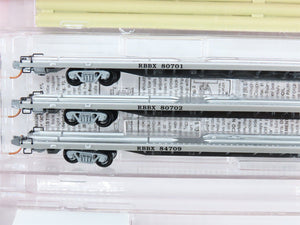 N Micro-Trains MTL 99300039 Ringling Bros Flatcar w/Loads 3-Car Runner Pack
