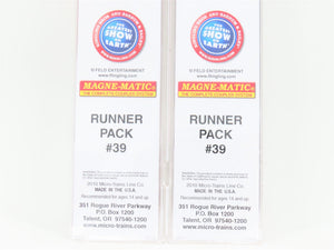 N Micro-Trains MTL 99300039 Ringling Bros Flatcar w/Loads 3-Car Runner Pack