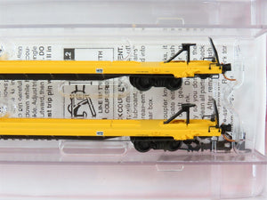 N Micro-Trains MTL 99300013 DODX Department of Defense Flatcar 4-Car Runner Pack
