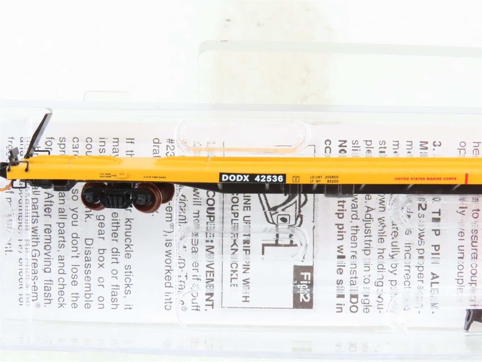 N Scale Micro-Trains MTL DODX Department of Defense Flatcar 3-Car Set