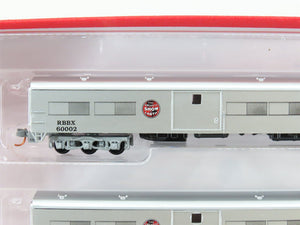 N Scale Micro-Trains MTL 99300041 Ringling Bros Passenger 3-Car Runner Pack