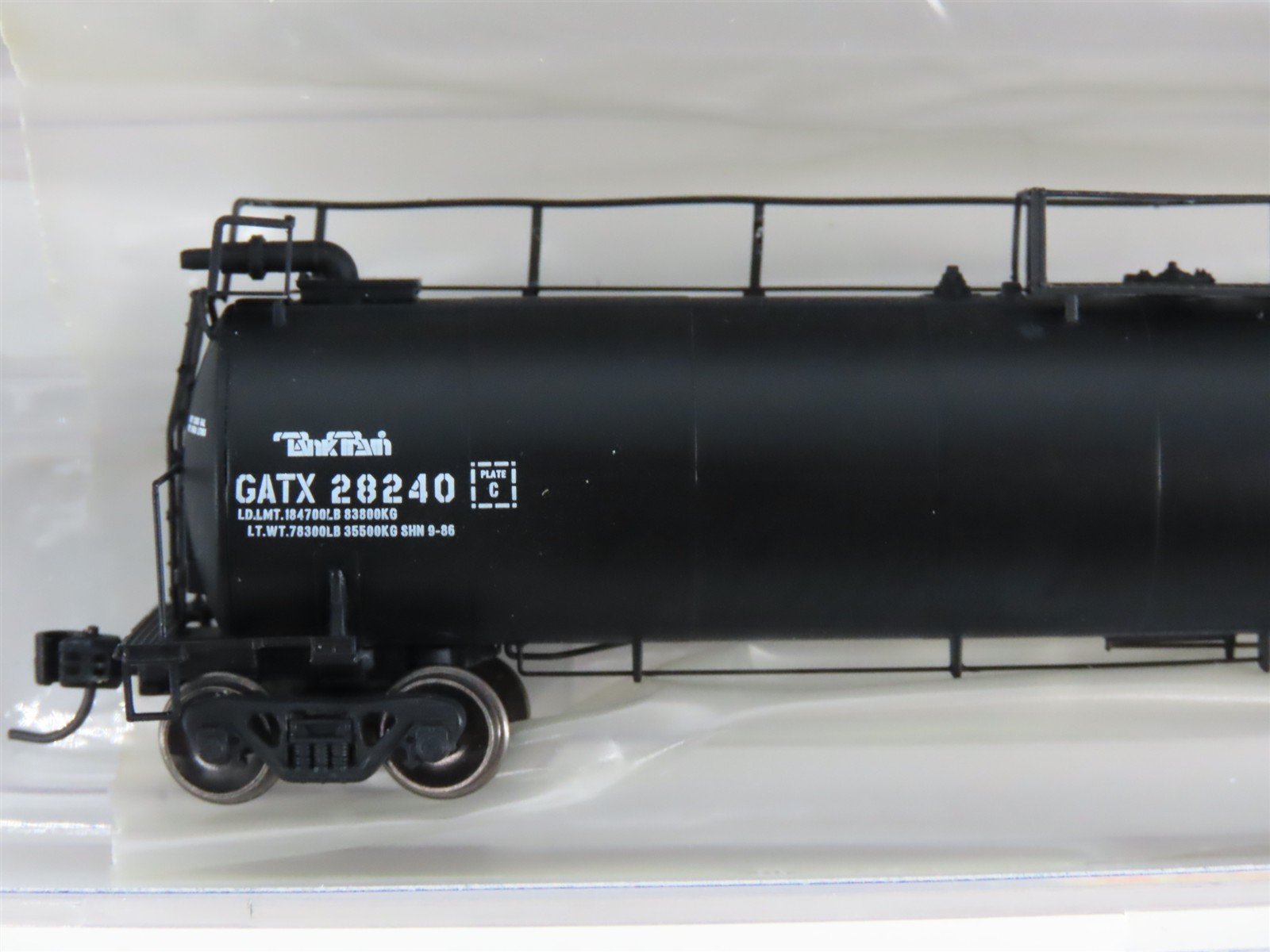 N Scale Athearn ATH14996 GATX Tank Train 23k Gal Tankcar 3-Car Pack