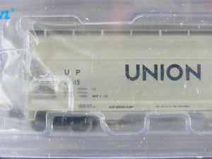 N Athearn ATH 7884 UP Union Pacific ACF 4600 3-Bay Covered Hopper 3-Car Pack
