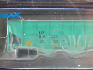 N Scale Athearn ATH1763 UP Union Pacific Ballast 3-Bay Open Hopper 4-Car Pack