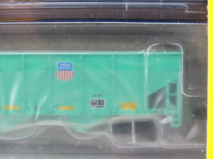 N Scale Athearn ATH1763 UP Union Pacific Ballast 3-Bay Open Hopper 4-Car Pack