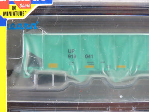 N Scale Athearn ATH1762 UP Union Pacific Ballast 3-Bay Open Hopper 4-Car Pack