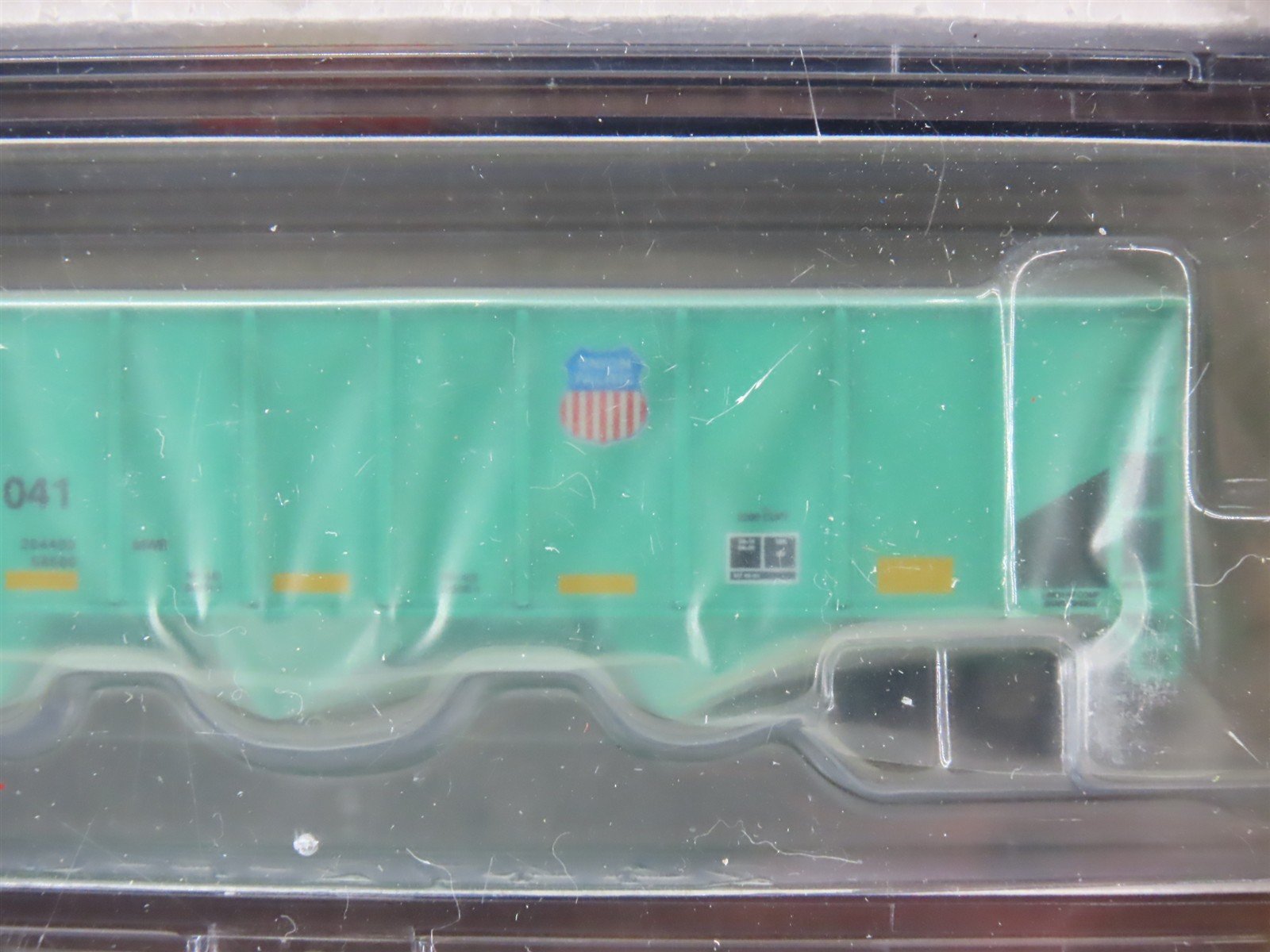 N Scale Athearn ATH1762 UP Union Pacific Ballast 3-Bay Open Hopper 4-Car Pack