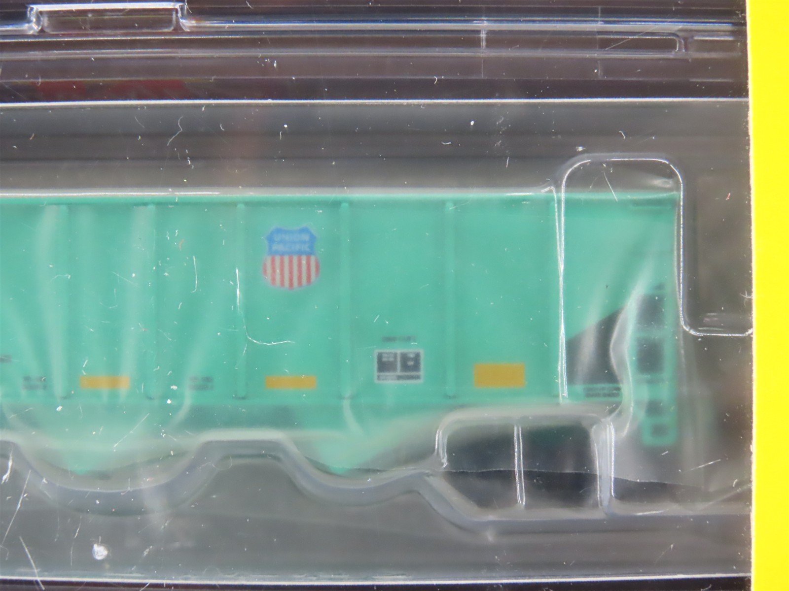 N Scale Athearn ATH1762 UP Union Pacific Ballast 3-Bay Open Hopper 4-Car Pack