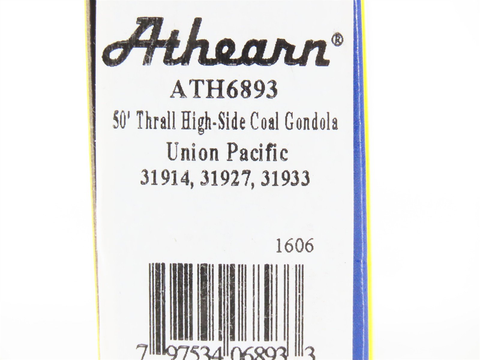 N Athearn ATH6893 UP Union Pacific 50' Thrall High-Side Gondola 3-Car Pack