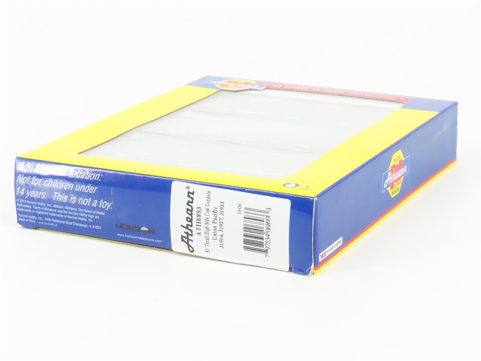 N Athearn ATH6893 UP Union Pacific 50' Thrall High-Side Gondola 3-Car Pack