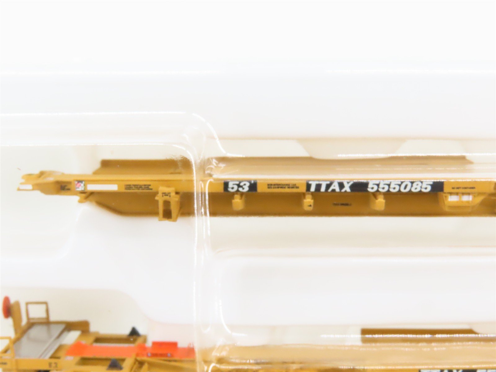 N Scale BLMA Models 12007 TTAX Trinity 53' 5 Unit Spine Car Set #555085