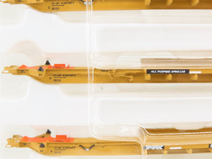 N Scale BLMA Models 12007 TTAX Trinity 53' 5 Unit Spine Car Set #555085