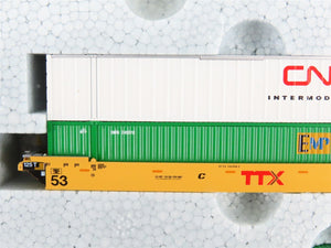 N Scale Kato 106-6174 DTTX Gunderson MAXI-IV Double Stack 3-Unit Set #765496