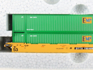 N Scale Kato 106-6174 DTTX Gunderson MAXI-IV Double Stack 3-Unit Set #765496