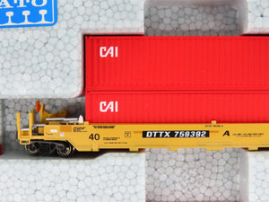 N Scale Kato 106-6193 DTTX Gunderson MAXI-I Double Stack 5-Unit Set #759392