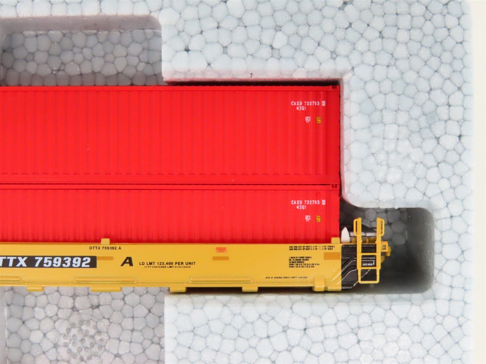 N Scale Kato 106-6193 DTTX Gunderson MAXI-I Double Stack 5-Unit Set #759392