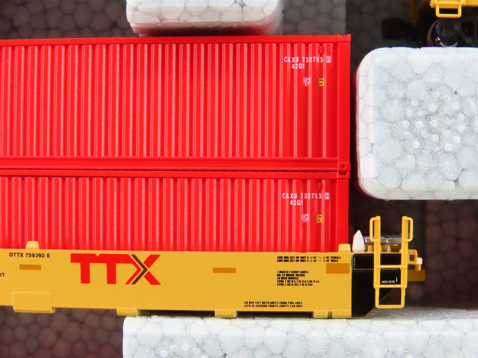 N Scale Kato 106-6193 DTTX Gunderson MAXI-I Double Stack 5-Unit Set #759392