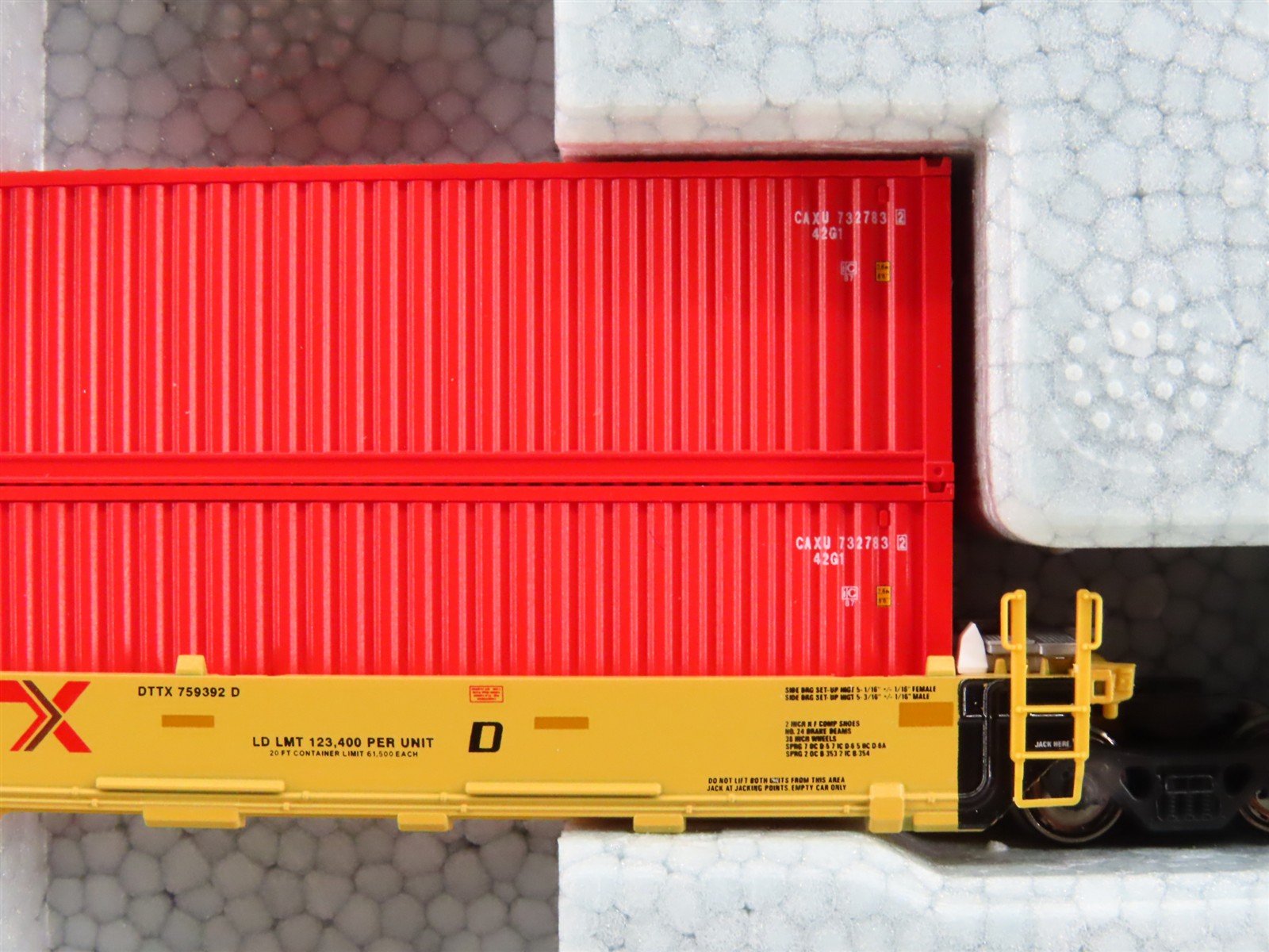 N Scale Kato 106-6193 DTTX Gunderson MAXI-I Double Stack 5-Unit Set #759392