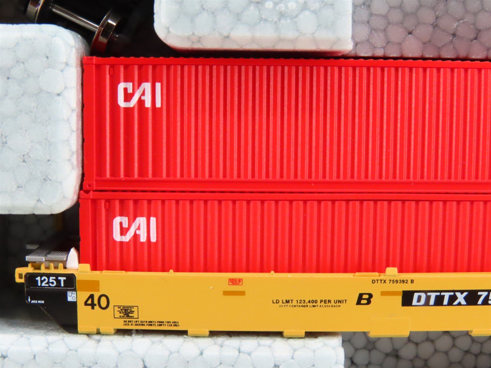N Scale Kato 106-6193 DTTX Gunderson MAXI-I Double Stack 5-Unit Set #759392
