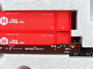N Scale Kato 106-6178 BNSF Gunderson MAXI-IV Double Stack 3-Unit Set #253411