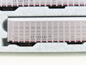 N Scale Kato 106-5504 CP Canadian Pacific Autorack 4-Car Pack