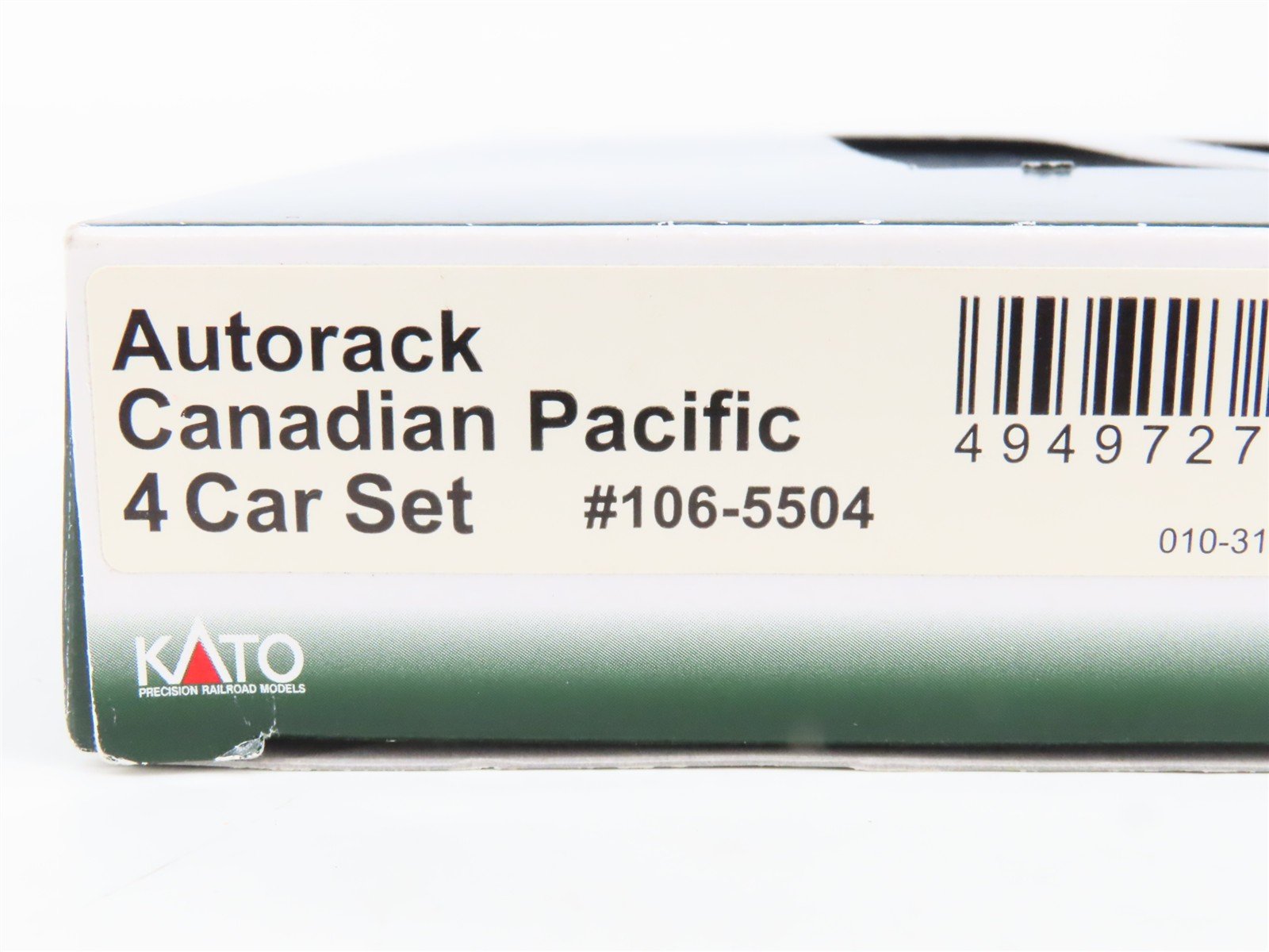 N Scale Kato 106-5504 CP Canadian Pacific Autorack 4-Car Pack