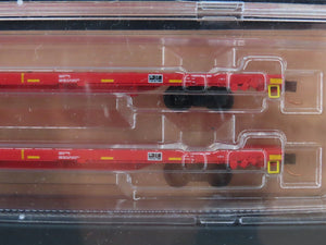 N Scale Micro-Trains MTL 99301620 DODX Red Flatcar w/Tank Loads 3-Car Pack