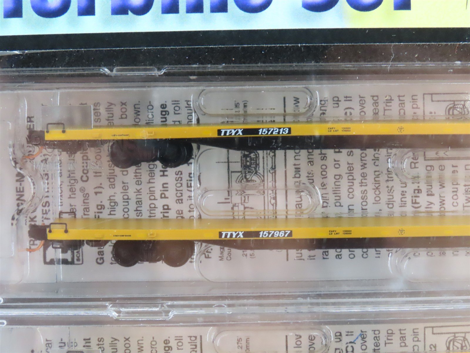 N Scale Micro-Trains MTL 99301330 TTYX Train Train Wind Turbine 5-Cat Set wLoads