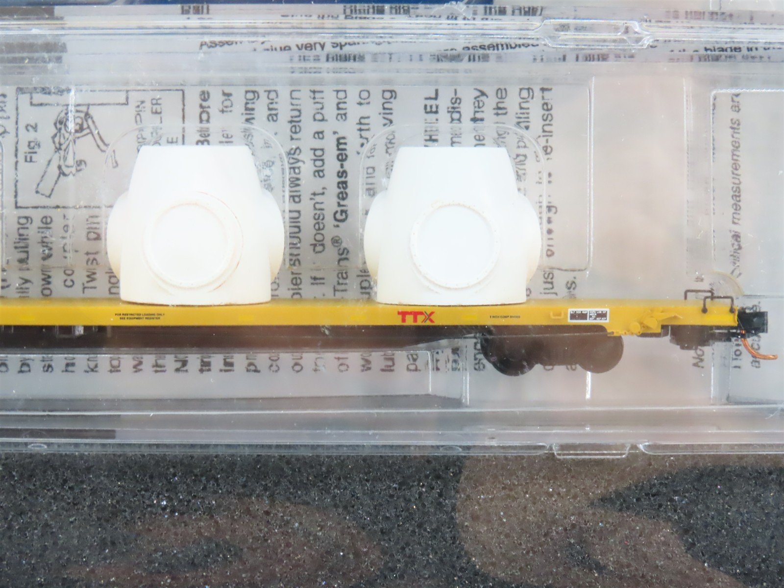N Scale Micro-Trains MTL 99301330 TTYX Train Train Wind Turbine 5-Cat Set wLoads
