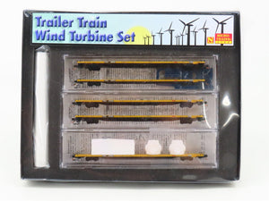 N Scale Micro-Trains MTL 99301330 TTYX Train Train Wind Turbine 5-Cat Set wLoads