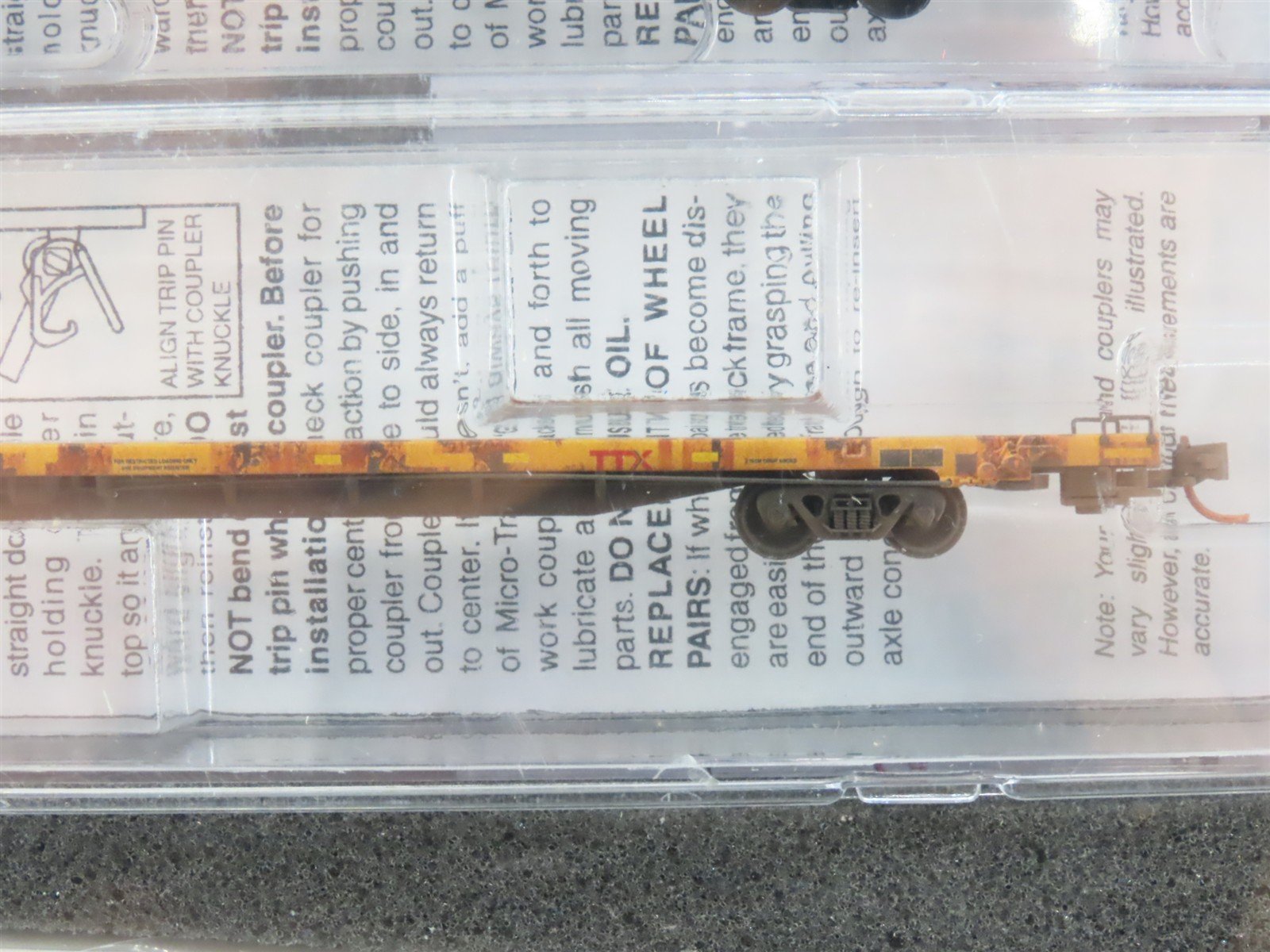 N Scale Micro-Trains MTL 99301390 TTYX Train Train Wind Turbine 3-Cat Set wLoads