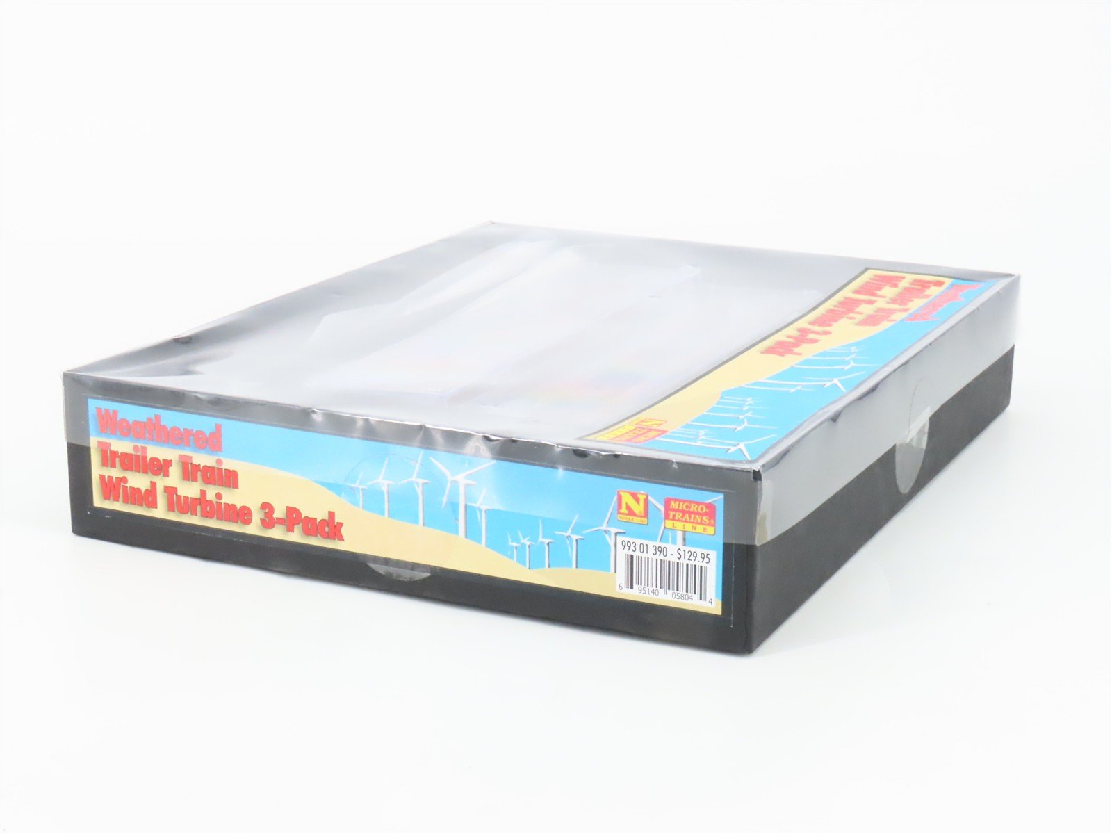 N Scale Micro-Trains MTL 99301390 TTYX Train Train Wind Turbine 3-Cat Set wLoads
