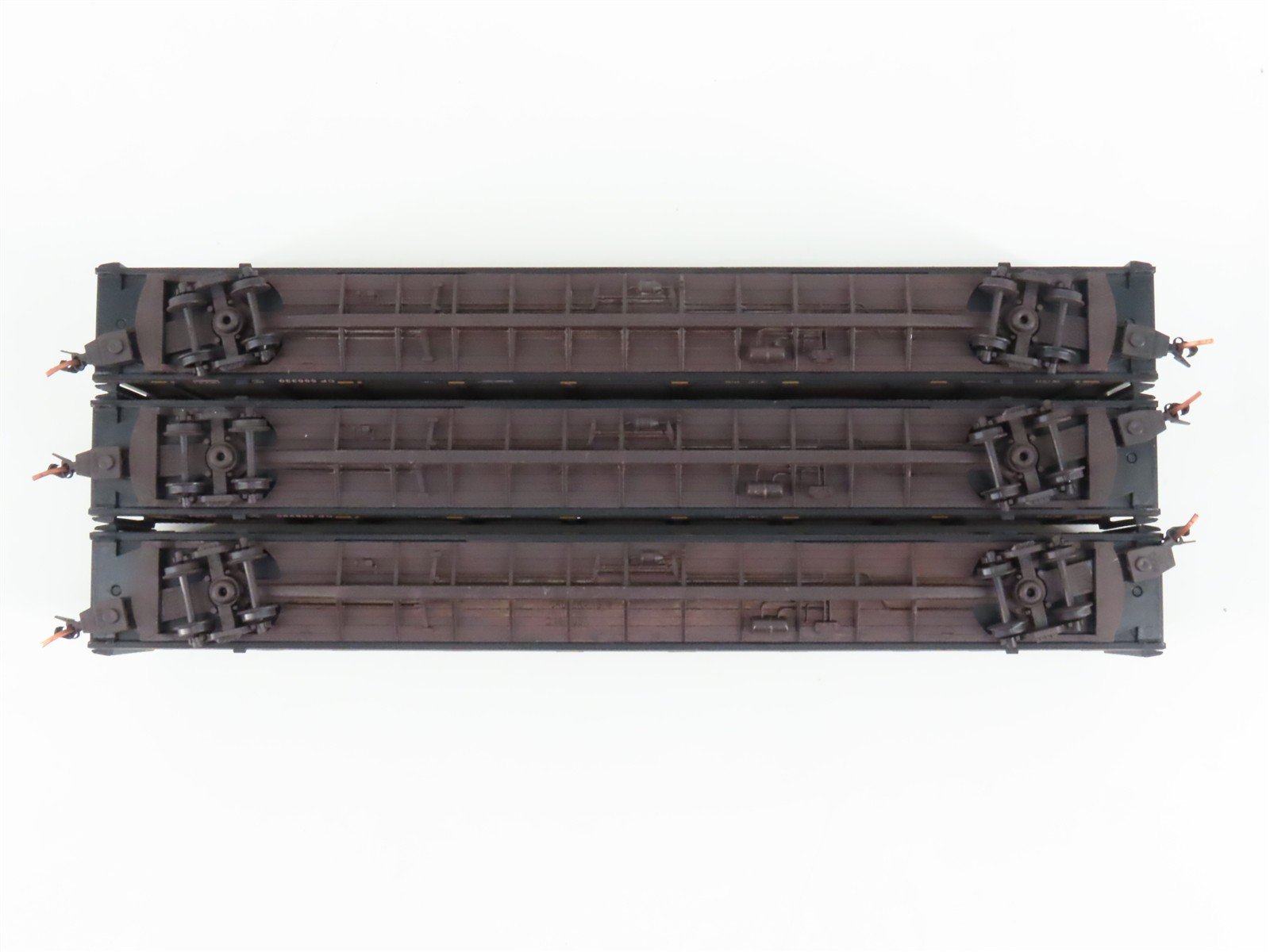 N Micro-Trains/PWRS 489-11190003 CP Weathered Autorack 3-Car Runner Pack