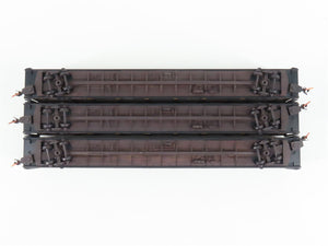 N Micro-Trains/PWRS 489-11190003 CP Weathered Autorack 3-Car Runner Pack