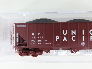 N Micro-Trains MTL 99300814 UP Union Pacific 3-Bay Hopper 8-Car Runner Pack