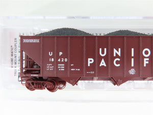 N Micro-Trains MTL 99300814 UP Union Pacific 3-Bay Hopper 8-Car Runner Pack