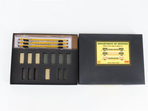 N Scale Micro-Trains MTL 99301900 DODX COFC Flatcar w/Loads 3-Car Runner Pack